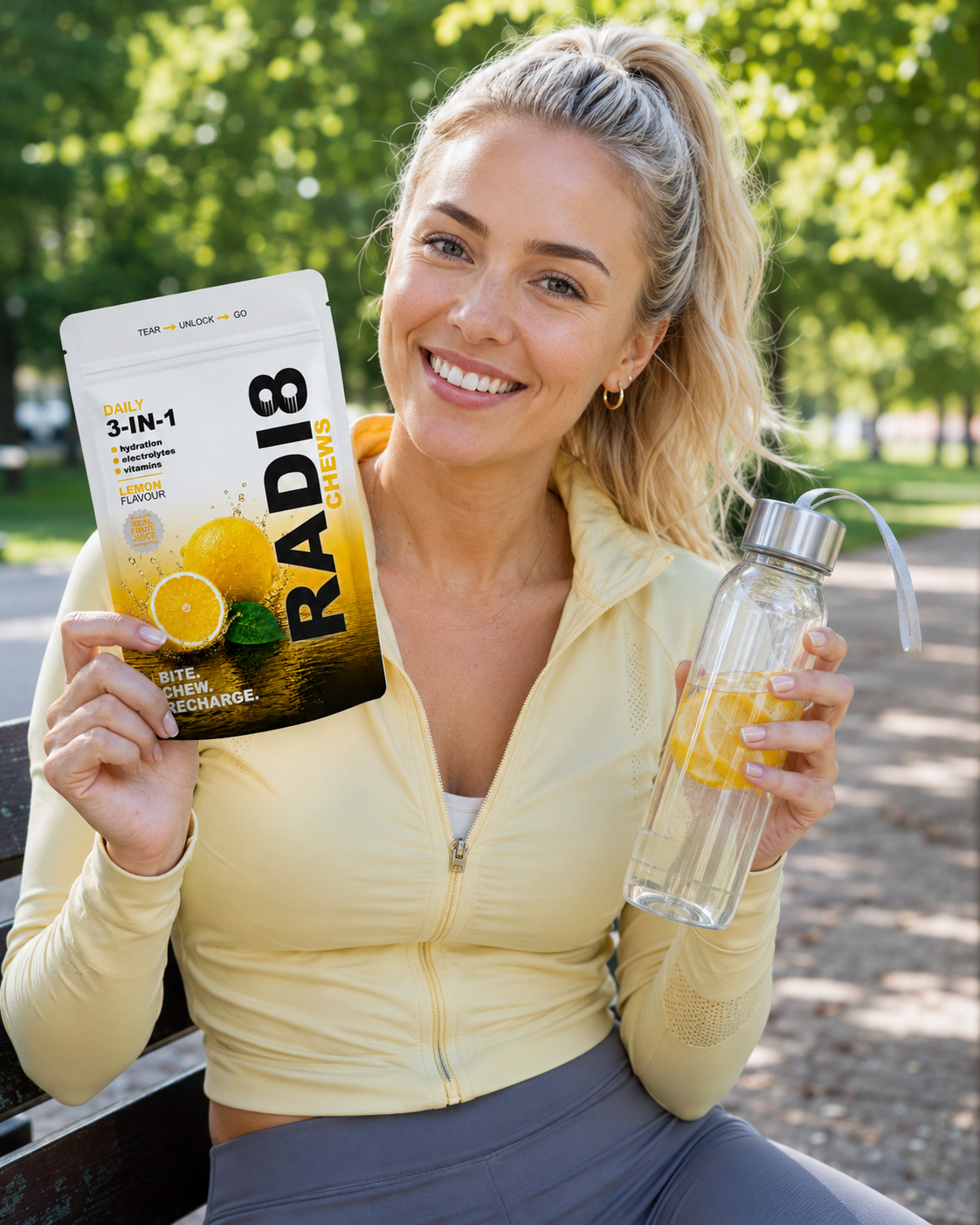 Radi8 Chews — On the go