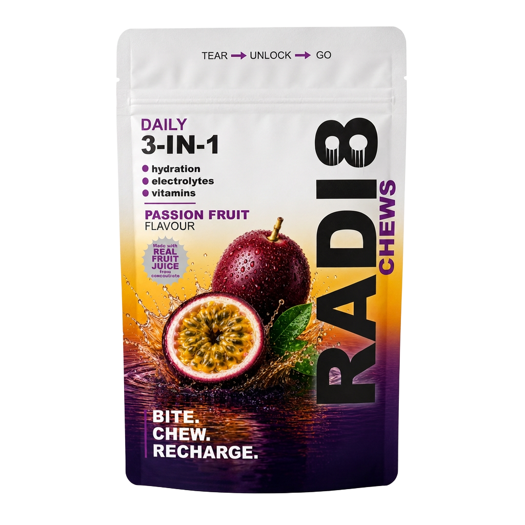 Radi8 Chews Passion Fruit pack